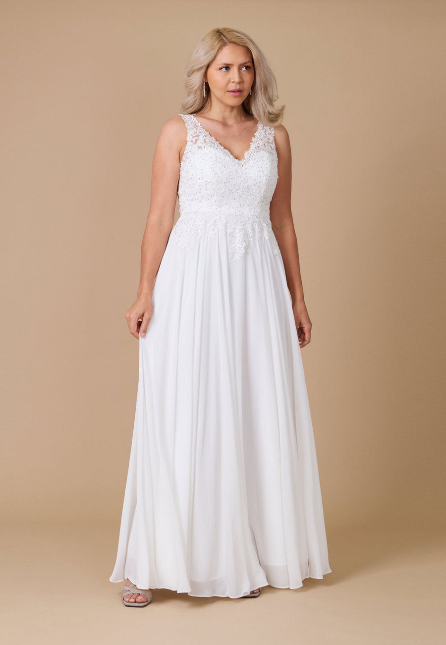 Floor Length Formal Dress Plus Size Evening Gown