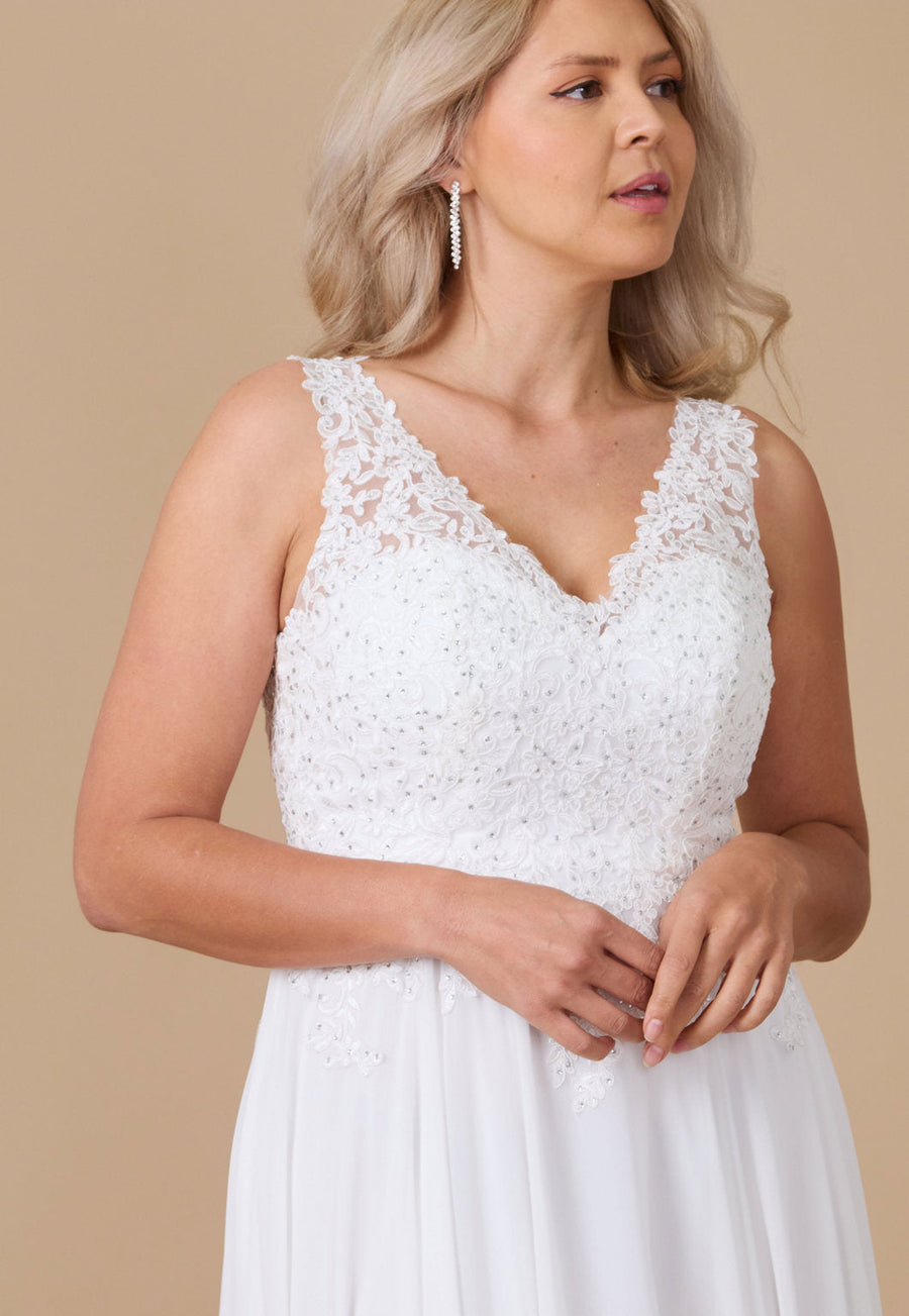 Floor Length Formal Dress Plus Size Evening Gown