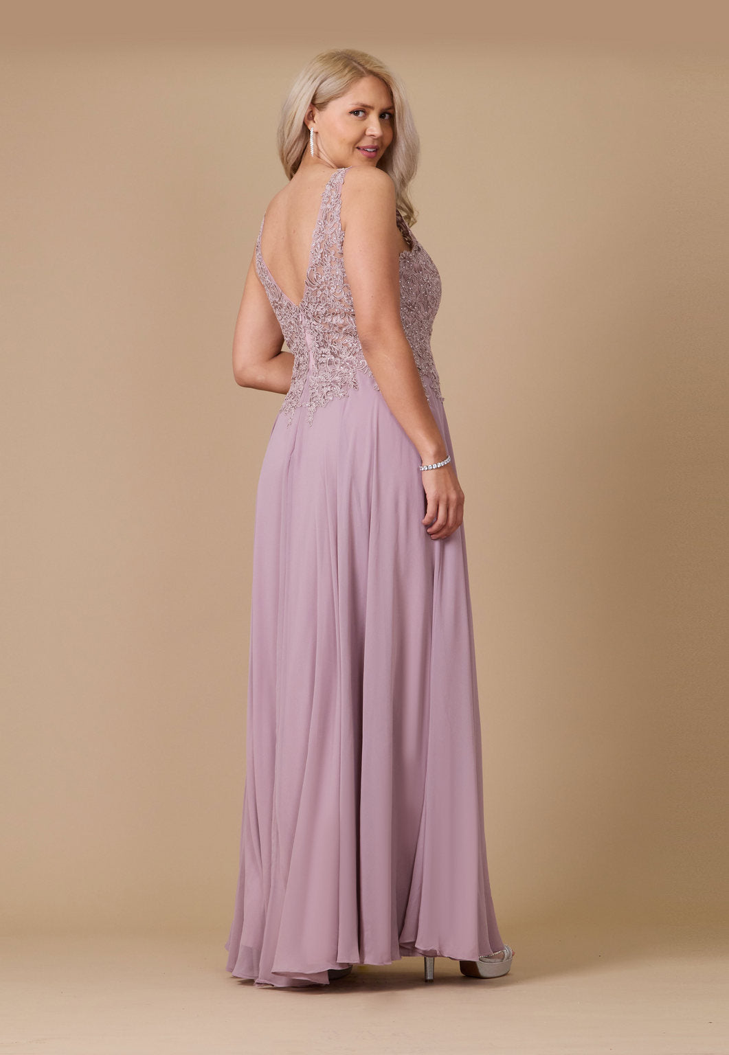 Floor Length Formal Dress Plus Size Evening Gown