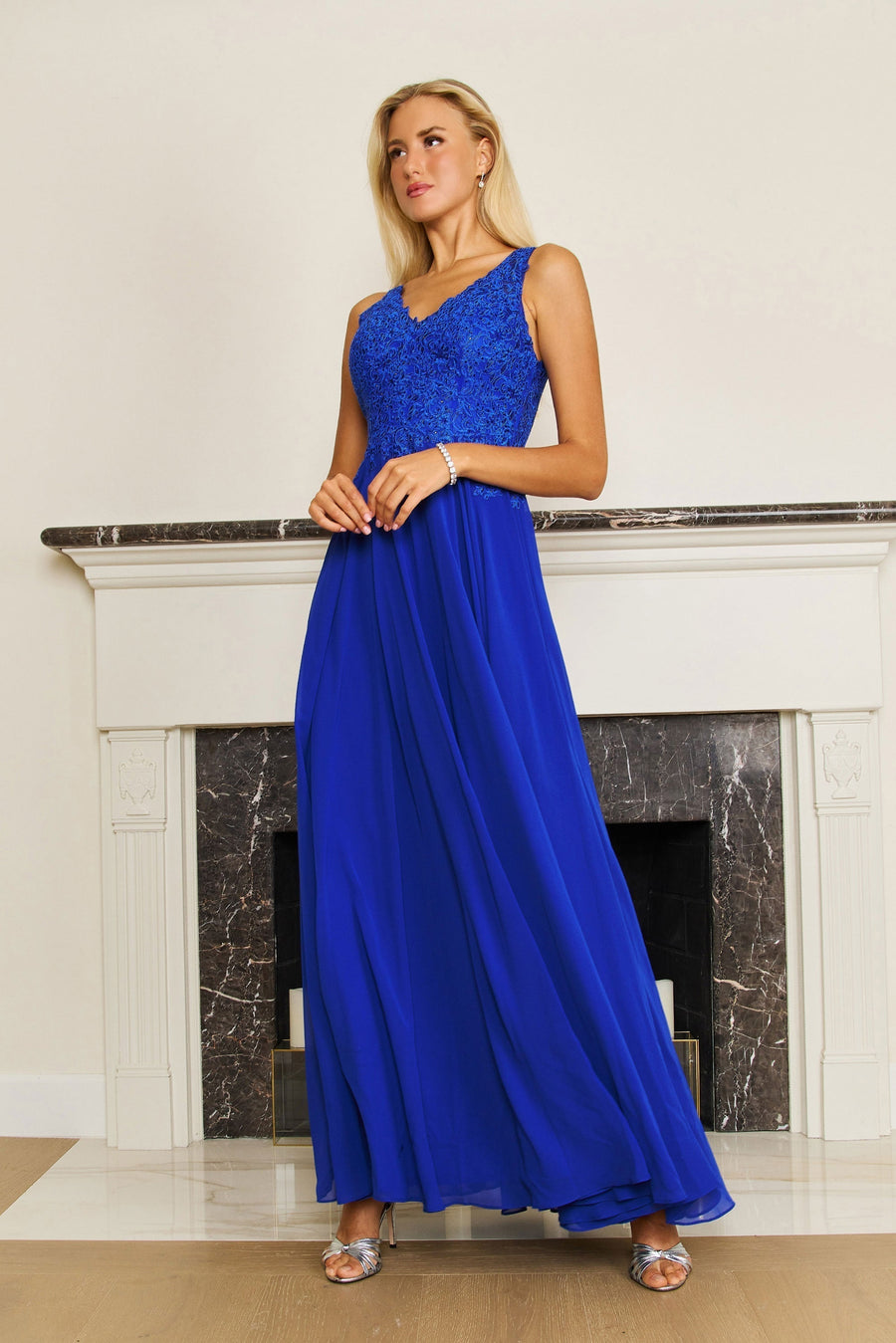 Floor Length Formal Dress Plus Size Evening Gown
