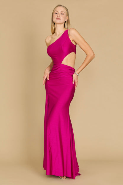Side Cut Out Sexy Pageant Formal Dress