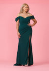 Long Formal Off The Shoulder Wrap Evening Dress Wholesale