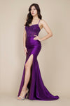 Open Back Floor Length Sexy Formal Prom Dress