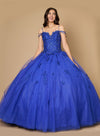 Long Quinceanera Dress Glitter Ball Gown Wholesale