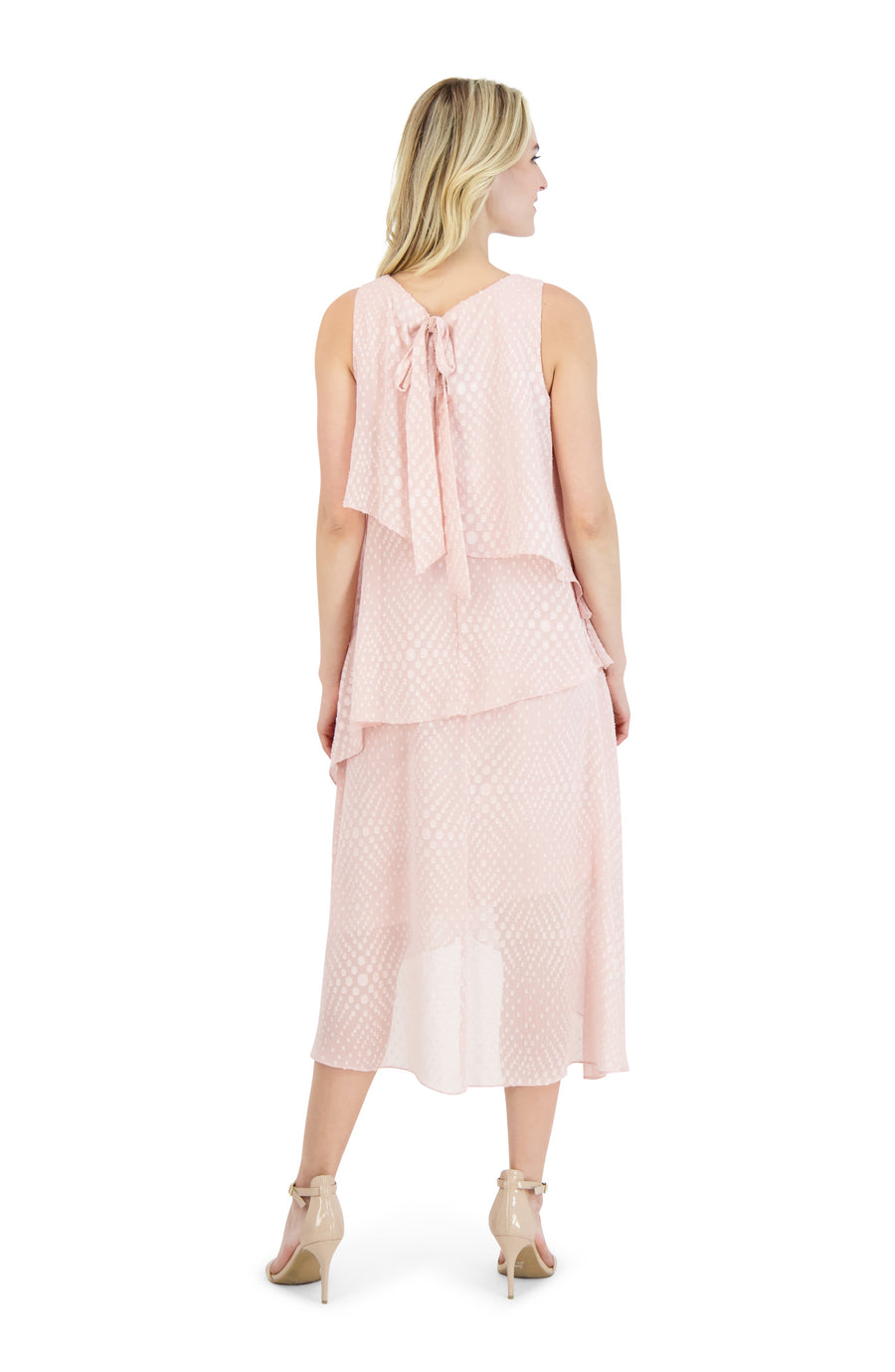 Donna Ricco DR52527 Blush back view