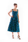 Donna Ricco DR53015 Teal front view