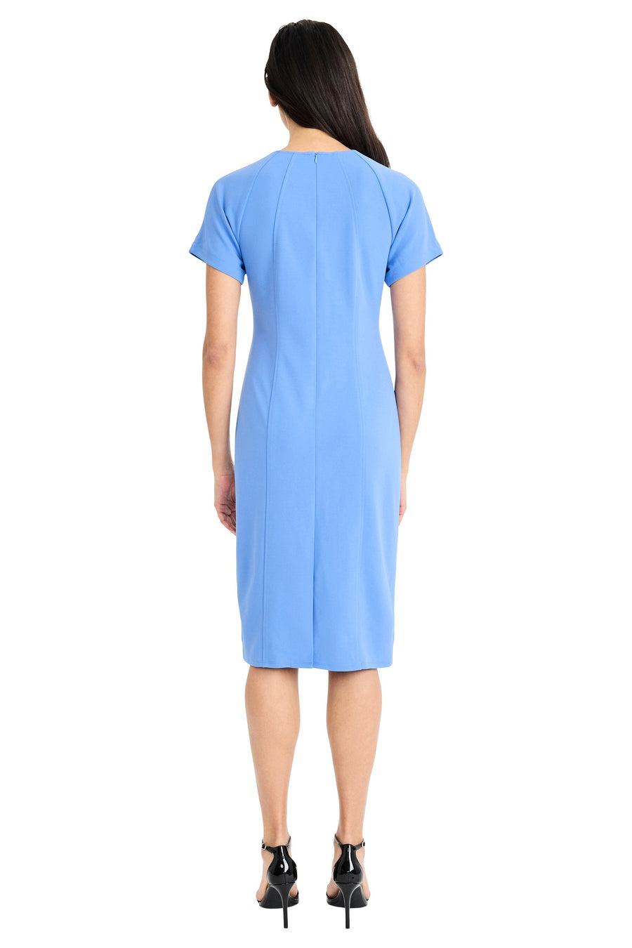 Maggy London Short Sleeve Crepe Sheath Dress GT1278M Wholesale