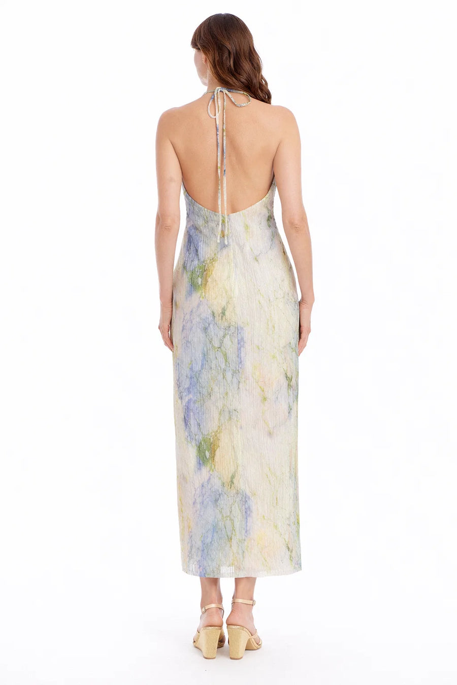 Halter Seashell Dress Jewel by Badgley Mischka J0775