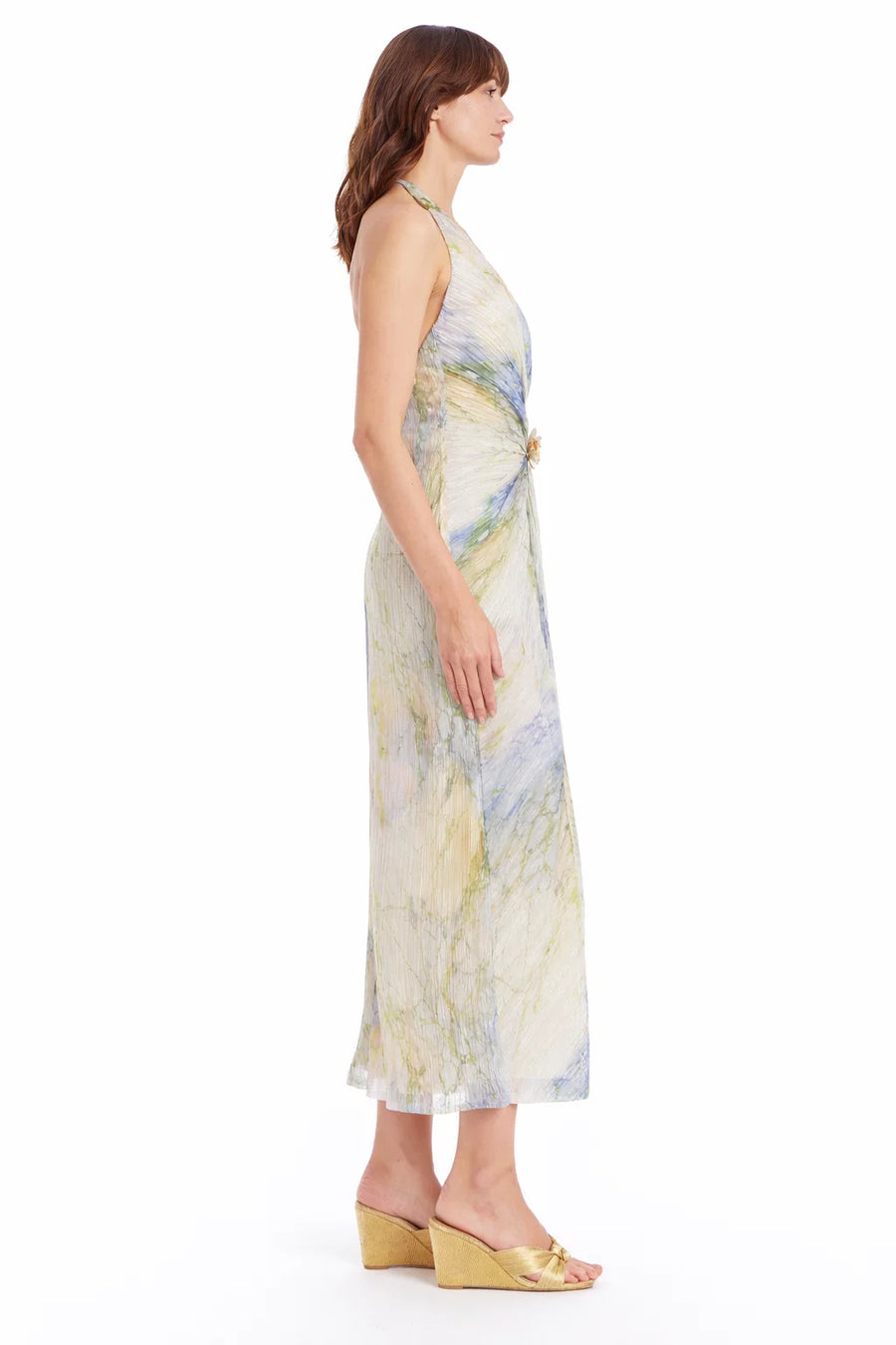 Halter Seashell Dress Jewel by Badgley Mischka J0775