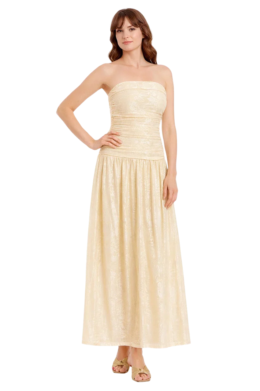 Strapless Dress Jewel by Badgley Mischka J0787