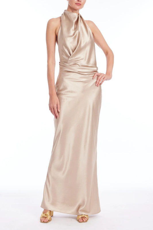 Cowl Neck Dress Jewel by Badgley Mischka J0795