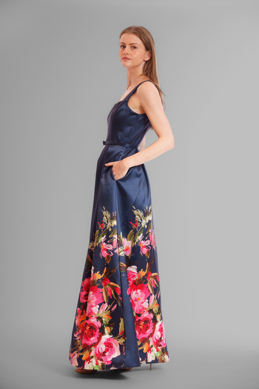 Julia Jordan JJ41139 Navy side view