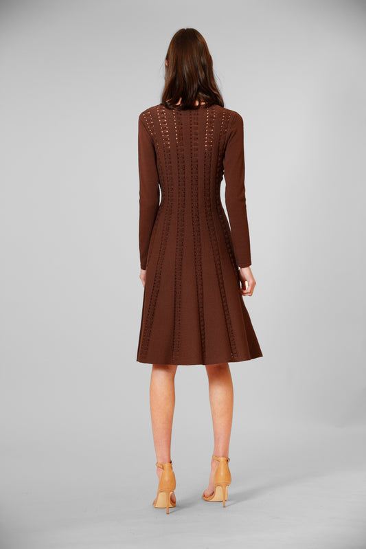 Julia Jordan JJ41300 Brown back view