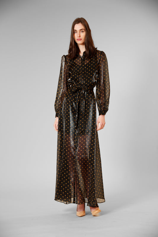 Julia Jordan JJ41362 Black Gold front view