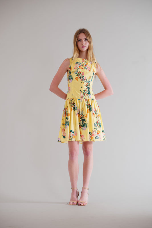 Julia Jordan JJ41818 Yellow Multi front view