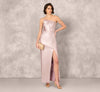 Aidan Mattox MD1E209391 Strapless Long Mikado Formal Dress