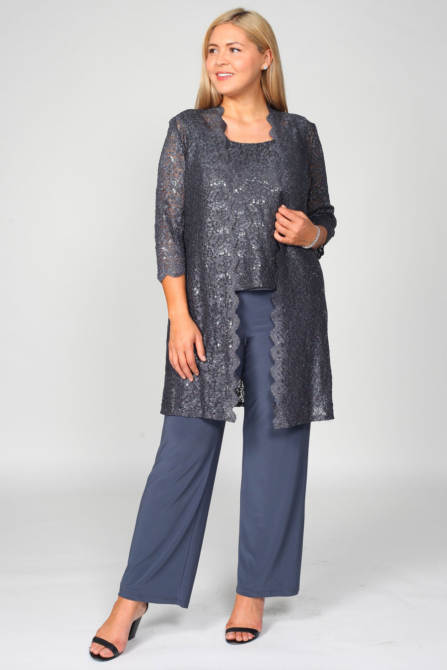 R&M Richards Mother of the Bride Pant Suit Made in USA - The Dress Outlet R&M Richards