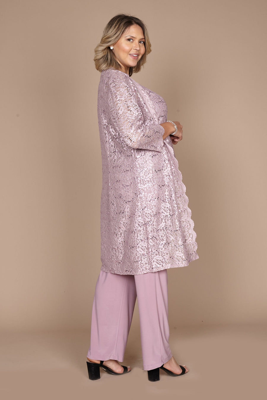 R&M Richards RM1993 Mother of the Bride Long Jacket Pant Suit