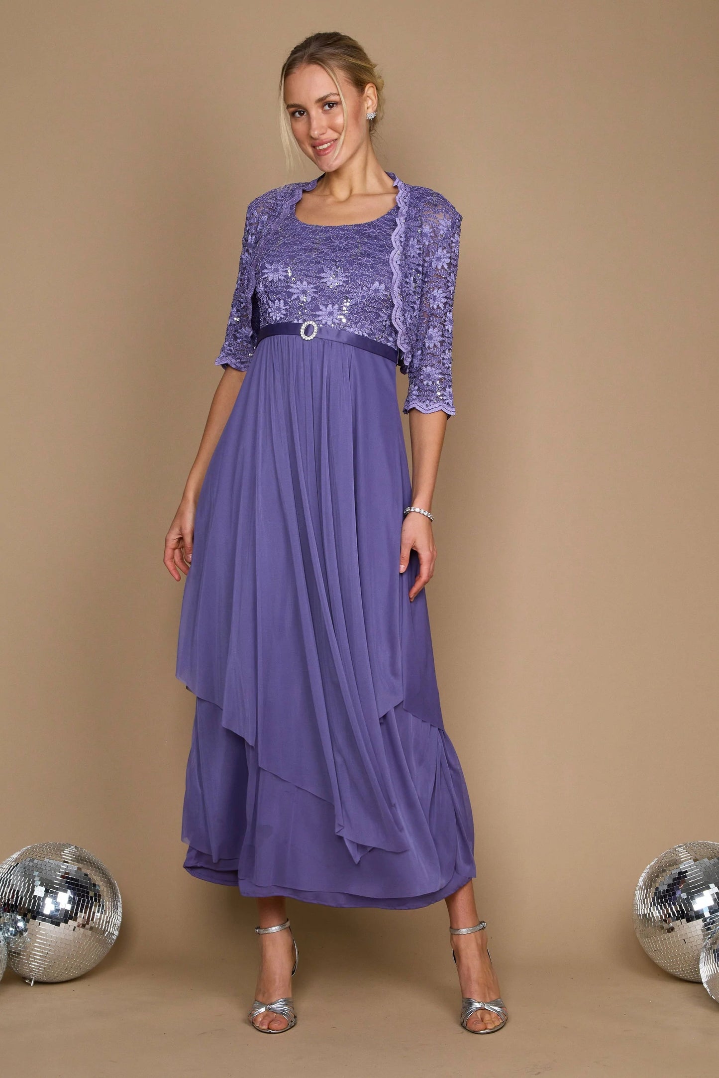 Long Mother Of Bride Plus Size Formal Dress