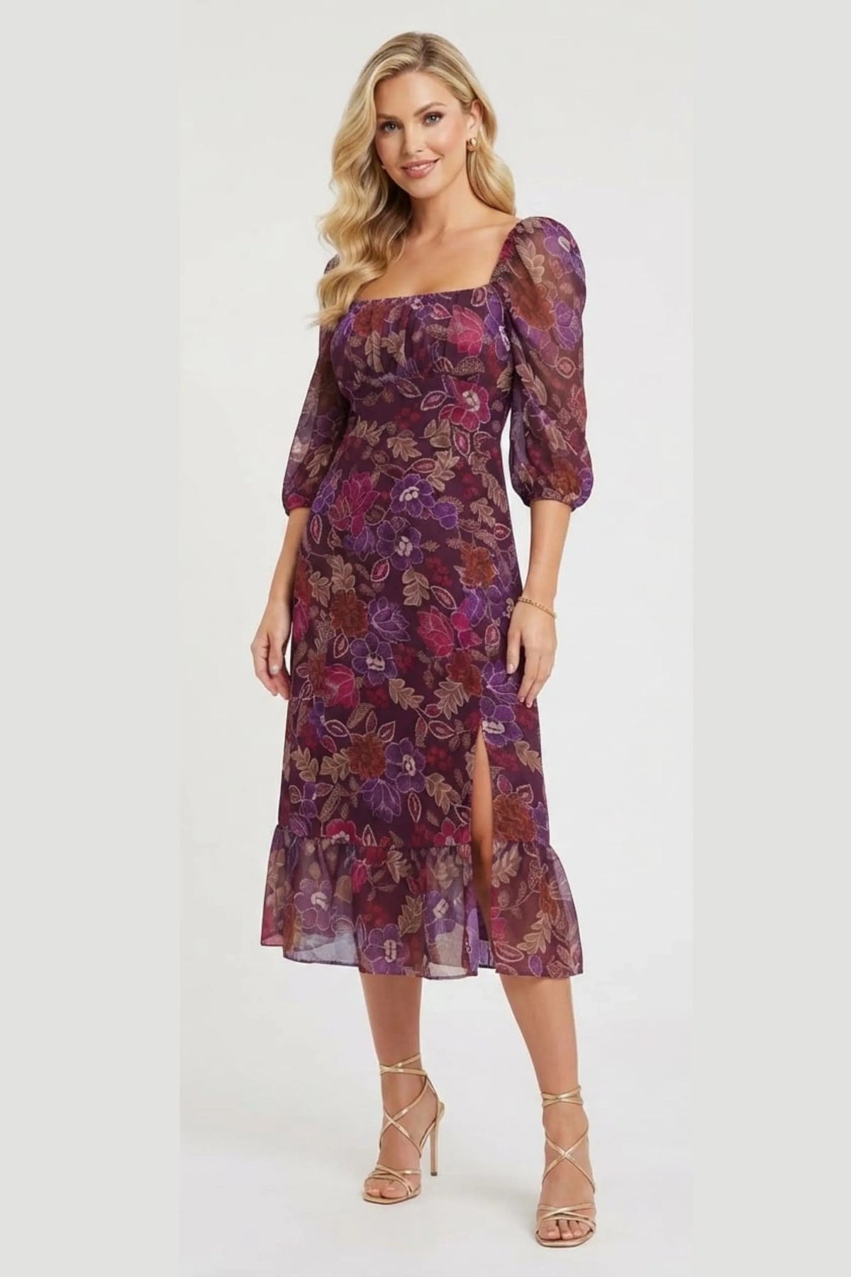 London Times T10127M Port Purple