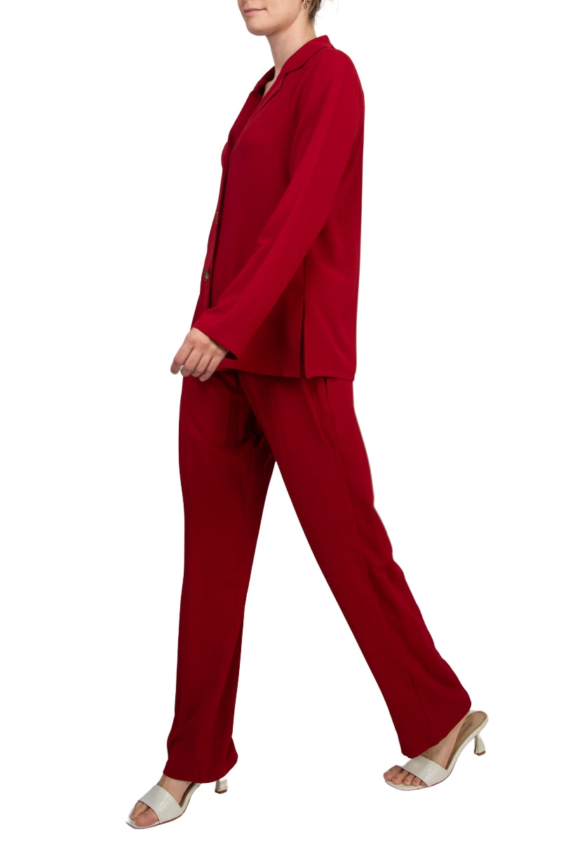 Connected Apparel Soft Suit - RED - Side