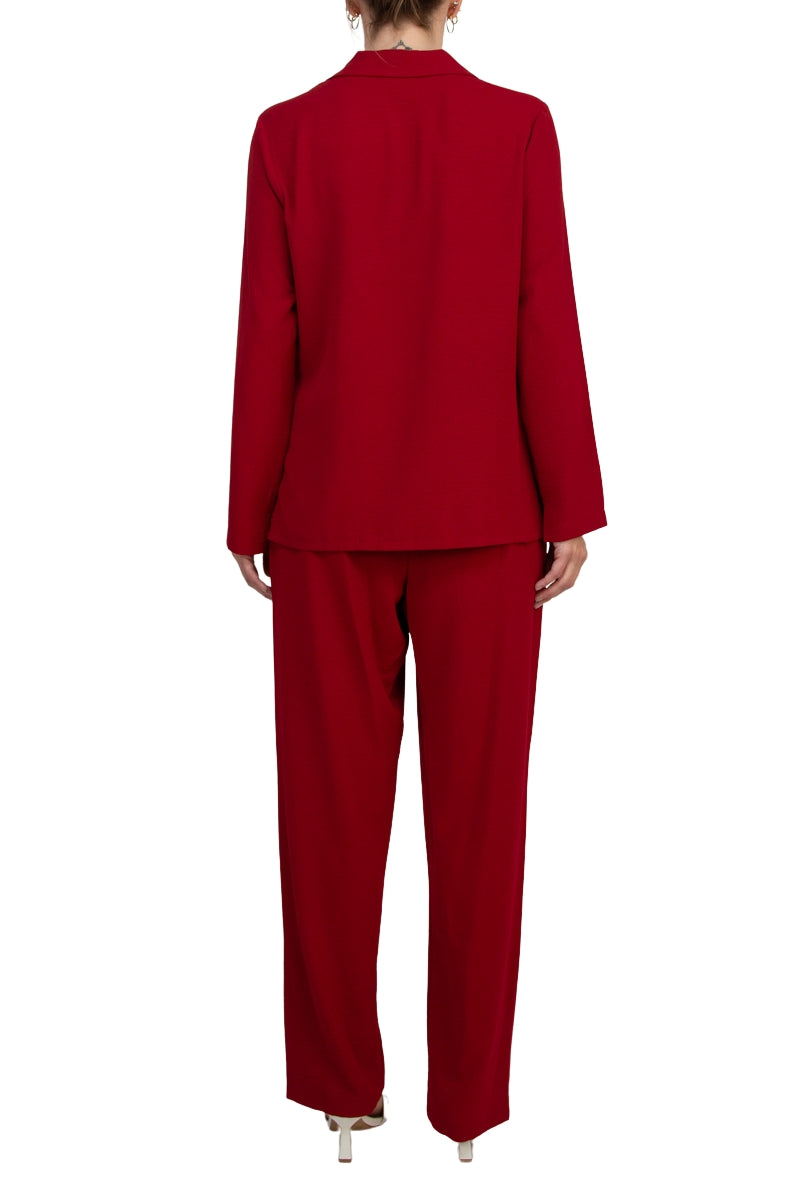 Connected Apparel Soft Suit - RED - Back