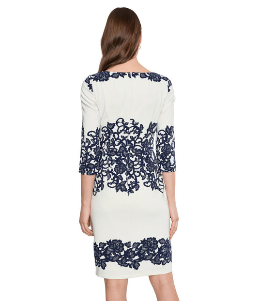 Adrianna Papell AP1D105223 Lace Short Cocktail Dress