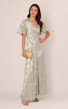 One Shoulder Long Dress Adrianna Papell AP1E212896