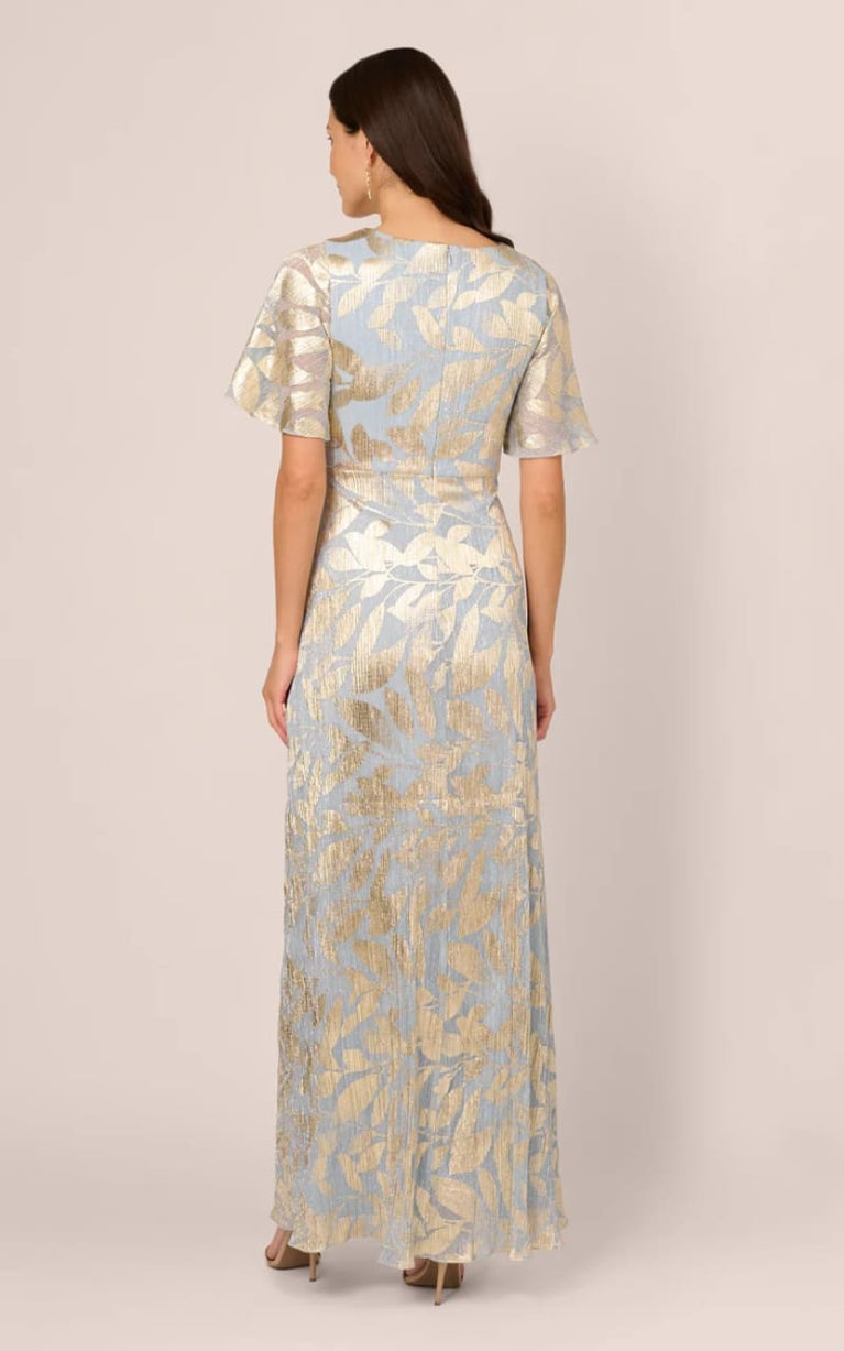 One Shoulder Long Dress Adrianna Papell AP1E212896