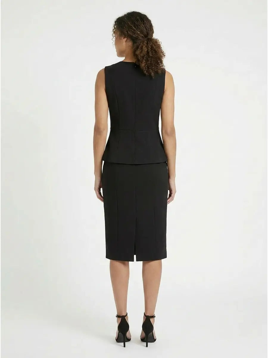 London Times Little Black Dress Classy T10660M