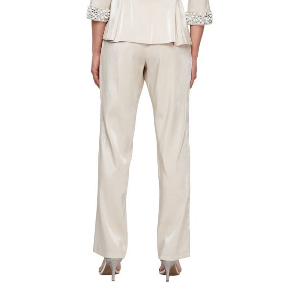 Wholesale Straight Leg Stretch Shimmer Pant Alex Evenings 8455298