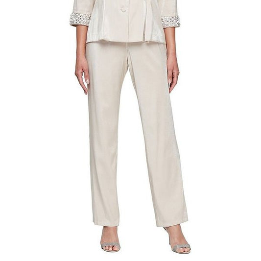 Wholesale Straight Leg Stretch Shimmer Pant Alex Evenings 8455298