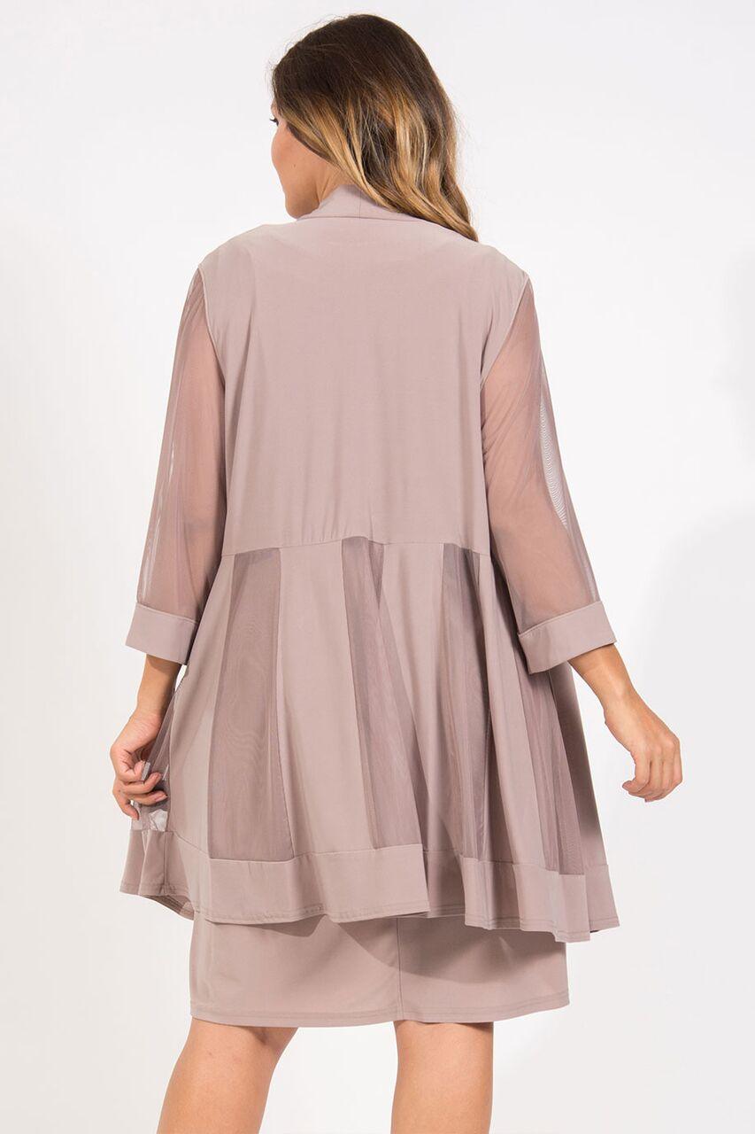 R&M Richards Short Formal Mother of the Bride Plus Size Dress - The Dress Outlet R&M Richards