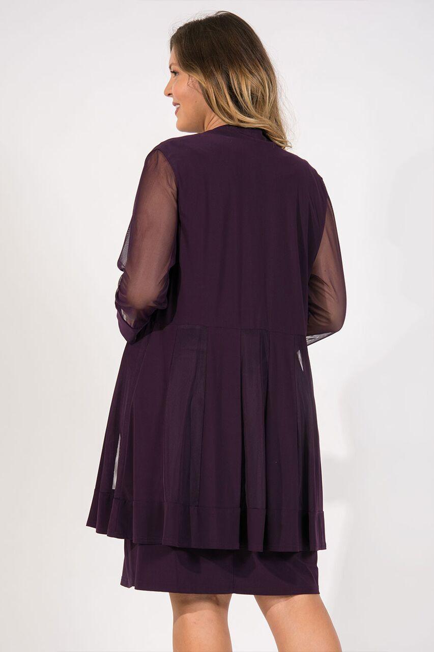 R&M Richards Short Formal Mother of the Bride Plus Size Dress - The Dress Outlet R&M Richards