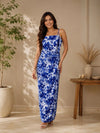 Floral Jacquard Gown Aidan Mattox MD1E209541