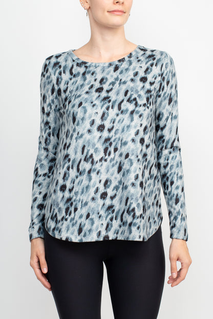 GREY LEOPARD BLACK